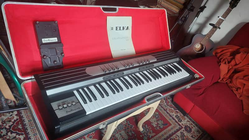 ELKA Rhapsody 610 w Original Case & Pedal (SERVICED) image 1