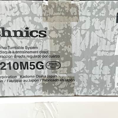 Technics SL-1210M5G (new in the box + 2 original dust covers) - Black image 3