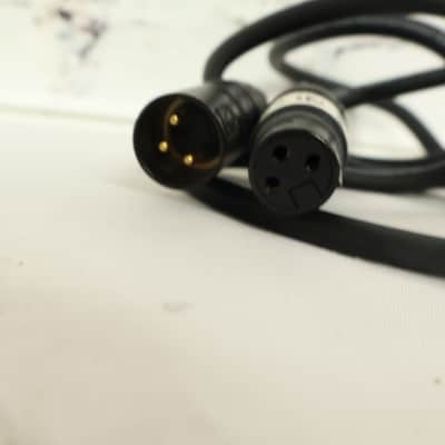 Lot of 4 3 pin XLR Low Impedance Microphone Cables image 4