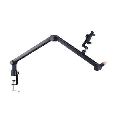 Microphone Boom Arm with Desk Mount 360° Rotatable Adjustable Mic Stand image 3