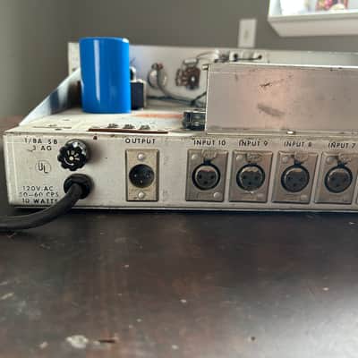 VIDEO ADDED: Bozak CMA 10-1 1960s Microphone Preamp, Mixer, Equalizer 481 transformer, like Altec 4722 image 7
