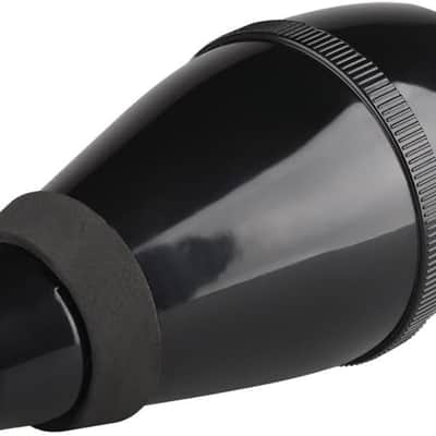 Lightweight Practice Trumpet Mute Silencer，Trumpet Straight Mute (Black) image 4