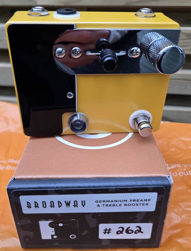 Coppersound Pedals Broadway Treble Booster & Germanium Preamp - w/box, like new Free UK Shipping! image 1