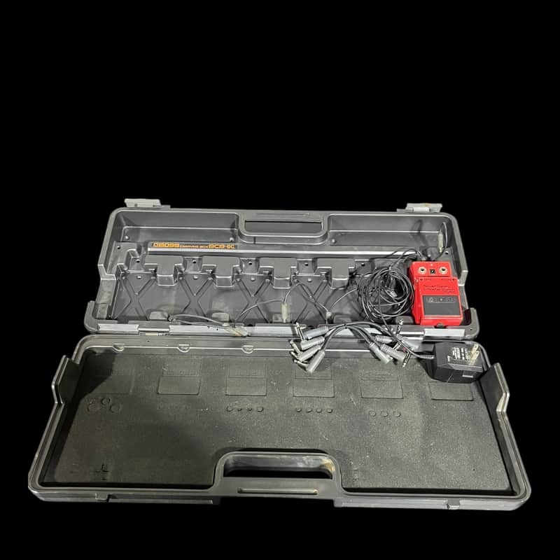 Boss PSM-5 Power Supply & Master Switch with Case (Red Label) 1984 - 1990 - Red X12867 image 1