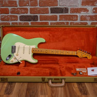 Fender Vintage Reissue 1957 Stratocaster Surf Green 1988 w/OHSC image 2