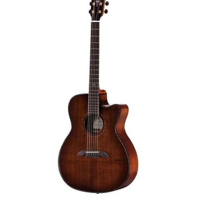 Alvarez MFA77CEARSHB Folk Acousstic / Electric Guitar in Shadowburst Finish image 3
