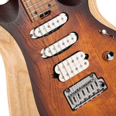 Cort X700 Triality Open Pore Vintage Burst w/Gigbag image 4