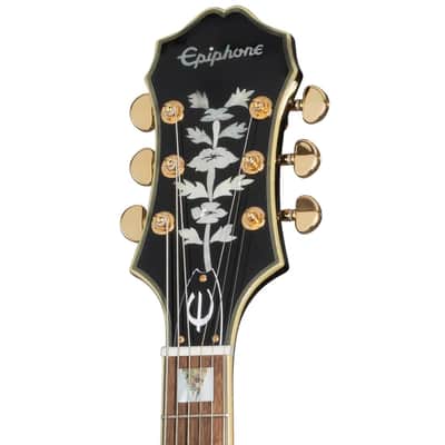 Epiphone Broadway Hollowbody Guitar w/ Gig Bag - Vintage Sunburst image 9