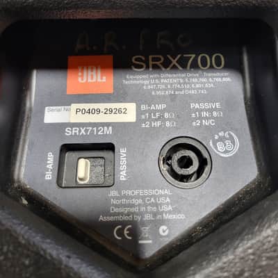 JBL SRX712M Floor Monitor 2010 - Black image 4