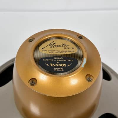 Tannoy LSU/HF/12/8 Monitor Gold Speaker and Crossover | Reverb