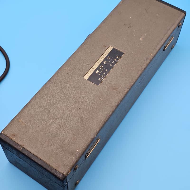 ヴィンテージ Sony FP-1 マイクロフォン ☆Vintage 1960s Sony FP-1 Dynamic Microphone w/ Original Case