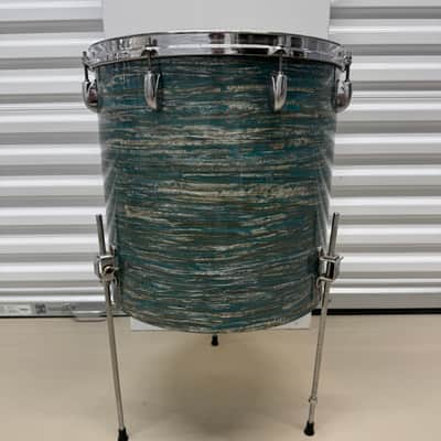 1973 W&A (Gretsch shells + hardware) “Perfection” Drum Set - Blue Oyster Pearl, Walberg and Auge image 10