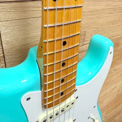 Fender American Vintage II 1957 Stratocaster Reissue Guitar- 2024 - Sea Foam Green w/OHSC + paperwork image 13