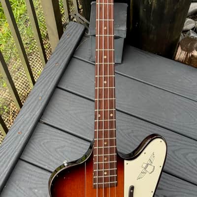 Gibson Thunderbird II Bass 1964 - 1 of the cleanest examples extent complete w/its original Mutes & Square Hard Case. image 7