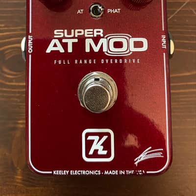 Keeley Super AT Mod Andy Timmons Signature Overdrive 2023 - Present - Red image 1