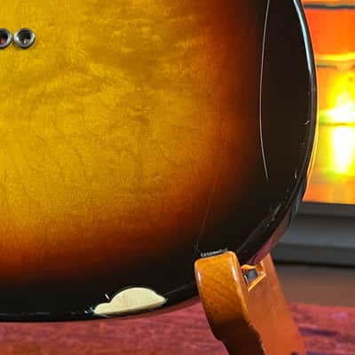 2008 Fender MIM Standard Telecaster Maple Fingerboard, Brown Sunburst image 9