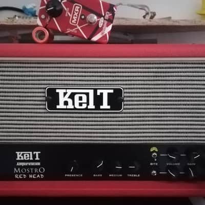 KELT  Mostro red head el34 2019 Red + cab 212 image 1