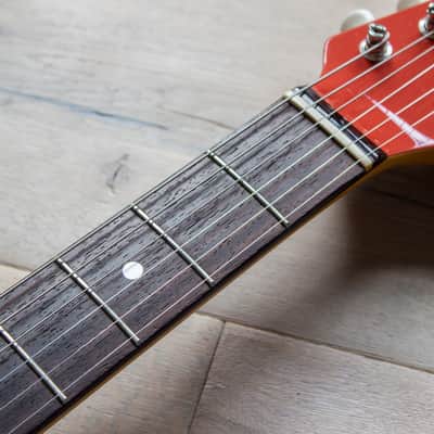 🇯🇵 Fender Mustang Reissue Competition MIJ Japan Fiesta Red 2007-2010 MG-73 CO FRD image 12