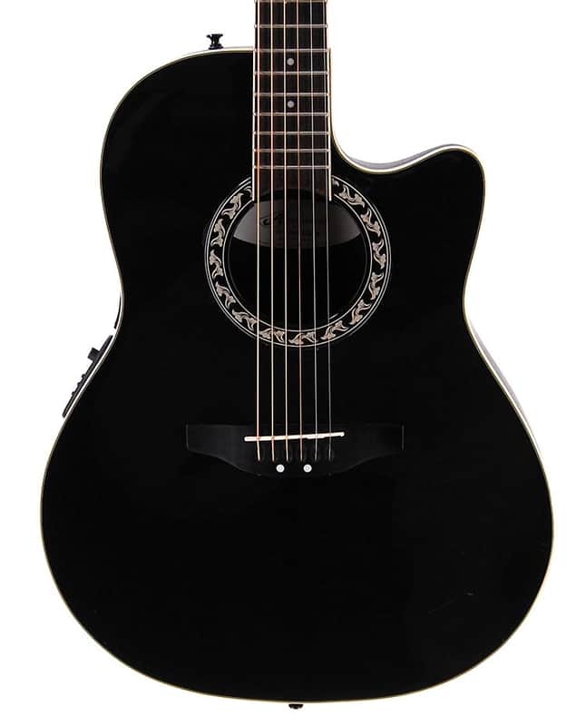 Ovation Applause AE128 Super Shallow Acoustic Electric Guitar