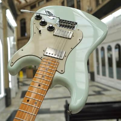 Fender Blacktop Stratocaster HH with Maple Fretboard in Sonic Blue (2011) image 7