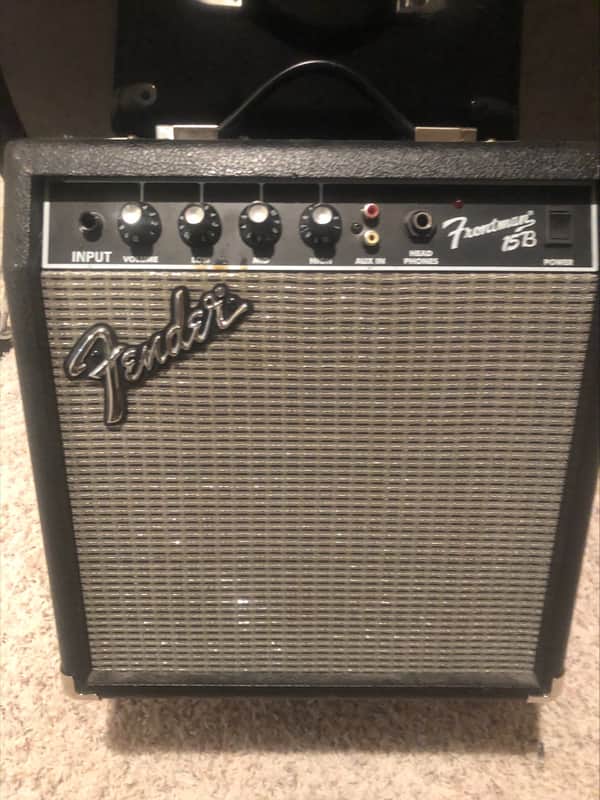 Fender Frontman 15 W Bass amp - black image 1