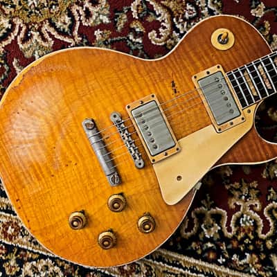 Gibson Custom Shop Les Paul ‘59 Tom Doyle "TIME MACHINE" #108 ~ R9/59 Relic Burst “SUPER PREMIUM” - Historic Aged w/Doyle Coils TRU-CLONES ‘59 PAFs image 10