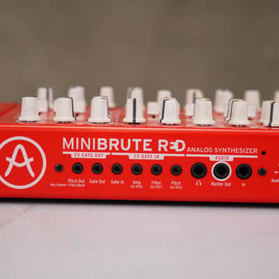 Arturia Minibrute RED Special Edition 25-Key Analog Synthesizer Keyboard #56859 image 12