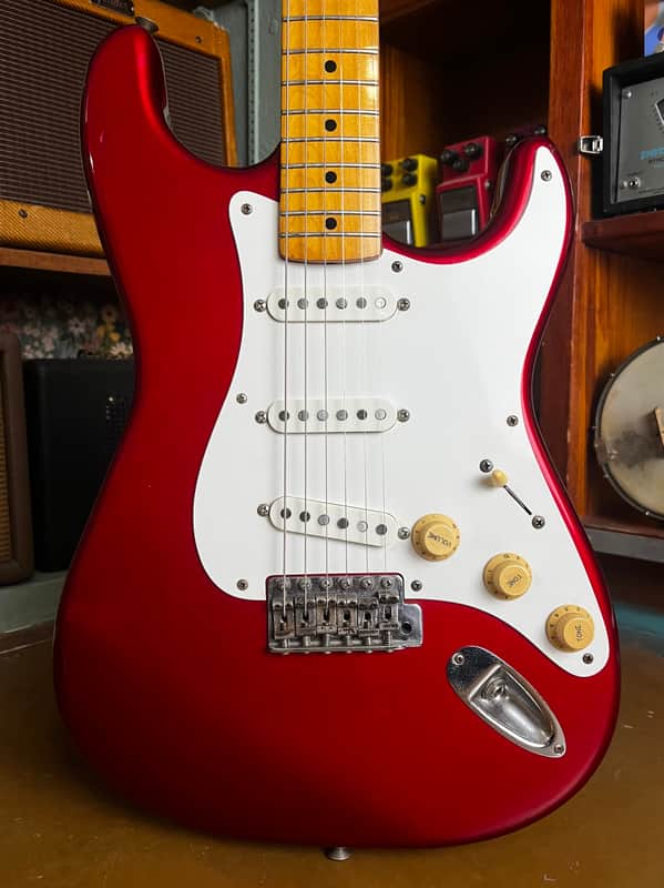 Tokai “Goldstar Sound” MIJ Stratocaster – Candy Apple Red – Early 1980s w/ Vintage Ibanez Hardcase image 1