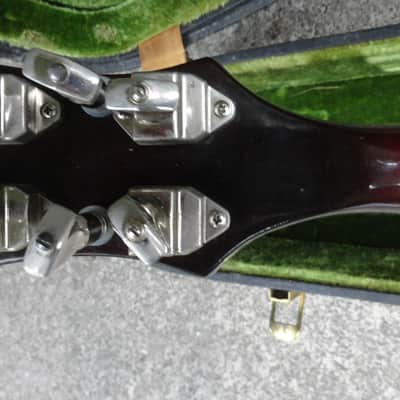 Vintage all original 1967 Gibson RB250 w Lifton Case image 6