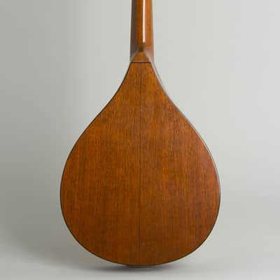 C. F. Martin  Style A Flat Back Mandolin (1949), ser. #A-19298, original brown chipboard case. image 2