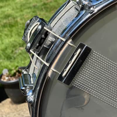 Rogers PowerTone 5x14" 8-Lug Wood Snare Drum 1963 - 1973 - Silver Sparkle Pearl image 6