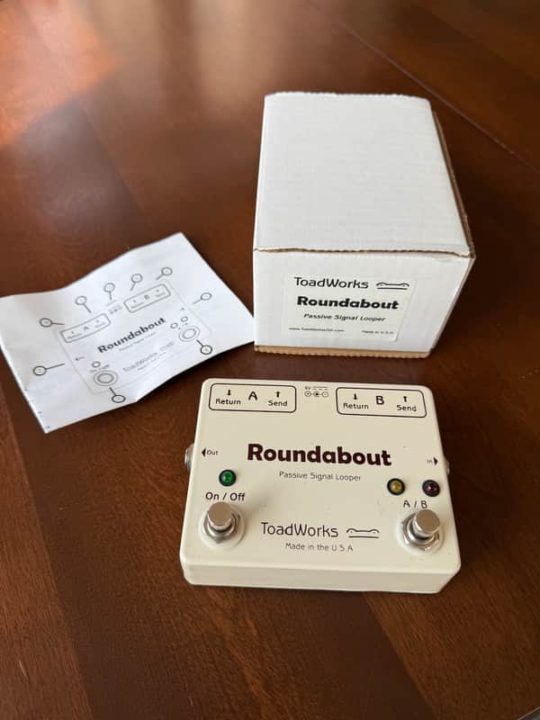 ToadWorks Roundabout Passive Signal Looper Pedal image 1