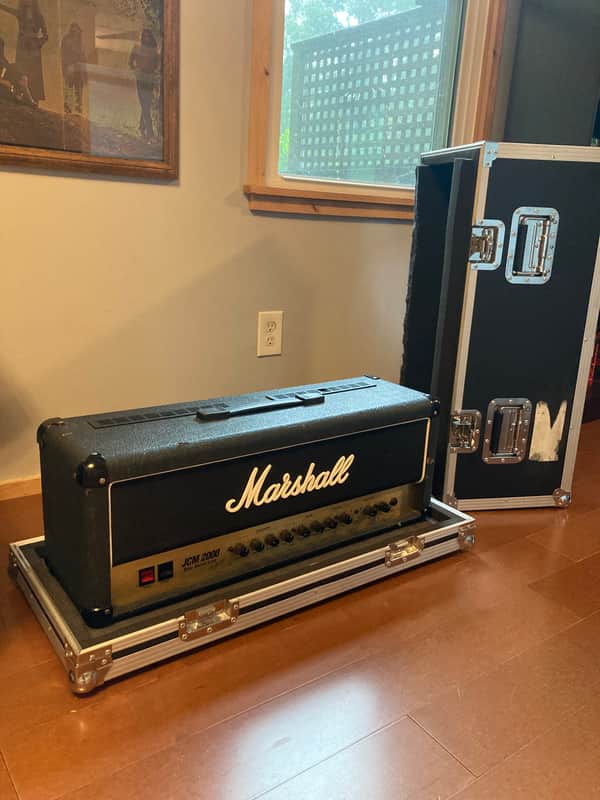 Marshall JCM 2000 DSL Dual Super Lead 100-Watt Guitar Amp Head 1999 with Roadcase image 1