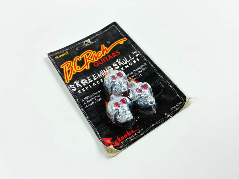 B.C. Rich Skreeming Skullz Replacement Knobs. And who doesn't need this? 2006 image 1