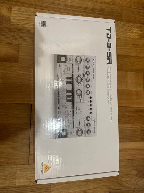 Behringer TD-3 Analog Bass Line Synthesizer 2019 - Present - Silver image 1