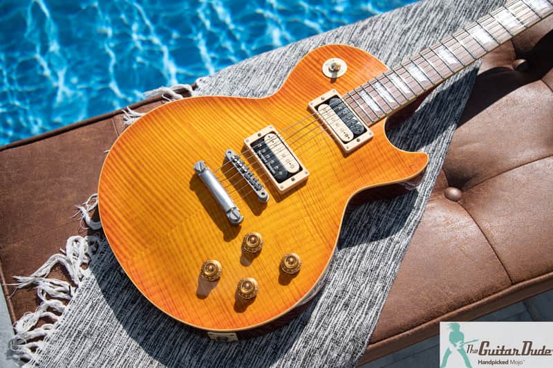 1990's Edwards (by Navigator) Limited Model '59 Les Paul Style - Single Cut with Rare Open Book  Headstock w USA Seymour Duncan Pickups - Made in Japan - Pro Set Up w Perfect Frets/Action/Intonation image 1