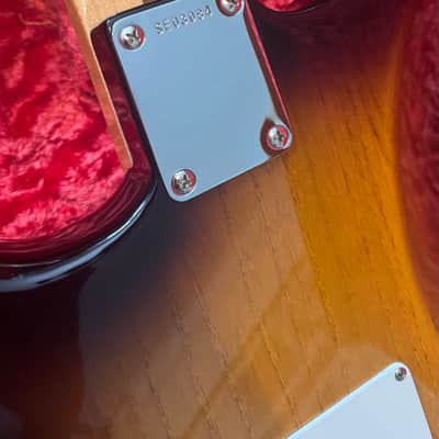 Fender Thin Skin Factory Special Run 54 Strat 2007 - Sunburst image 8