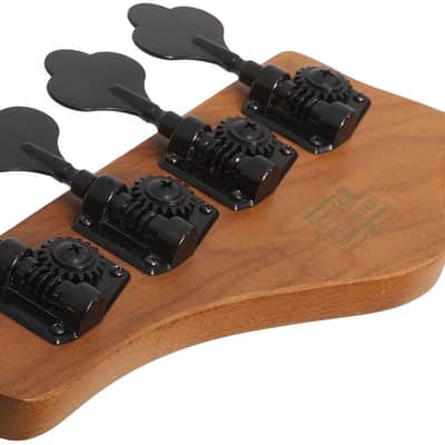 Schecter Model-T 4 Exotic Black Limba - Natural Satin (2832) image 6
