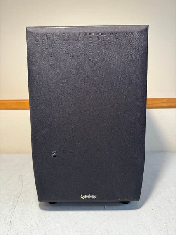 Infinity PS-8 Powered Subwoofer Bass Sub Home Theater Audiophile Crossover Dolby image 1