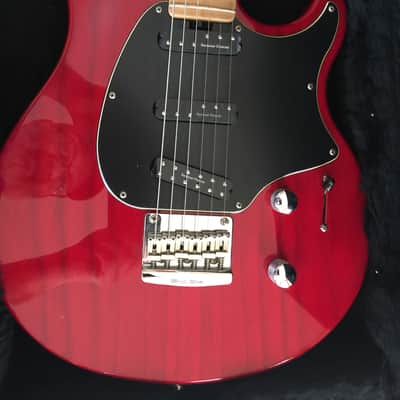 Musicman Axis Sport SSS Electric Guitar Trans Red | Reverb