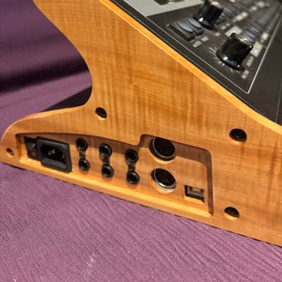 Moog Sub Phatty & Little Phatty、 Stage2 replacement side panels. " Japanese Horse Chestnut 4A grade " Oil Gel Glossy finish. image 3