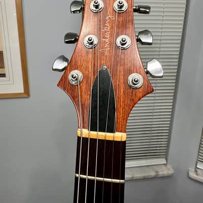 2007 Anderberg Gunnie Flat Top Neck Thru Tele Custom image 3