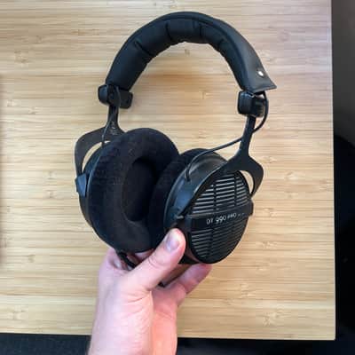Beyerdynamic DT 990 Pro 250 Ohm Open-Back Over-Ear Monitoring Headphones 2010s - Black/Grey image 3