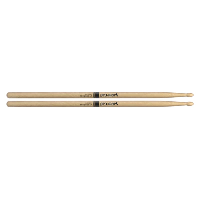 Promark American Hickory 5A Wood Tip Drum Sticks image 1