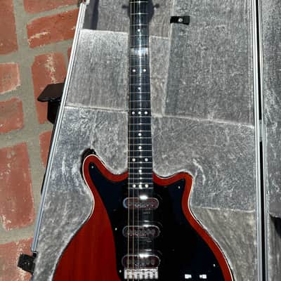 K’s Guitar Works Brian May Red Special 2007 - Red image 3