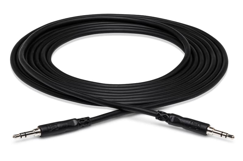 Stereo Interconnect 3.5 mm TRS to Same, 3 feet-length version plugs your device to car stereo, etc. image 1
