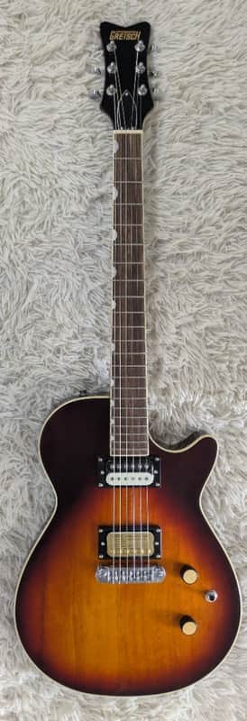 Gretsch Streamliner Jet Electric Guitar, Laurel Fretboard, Duo-Tone Burst - Demo image 1