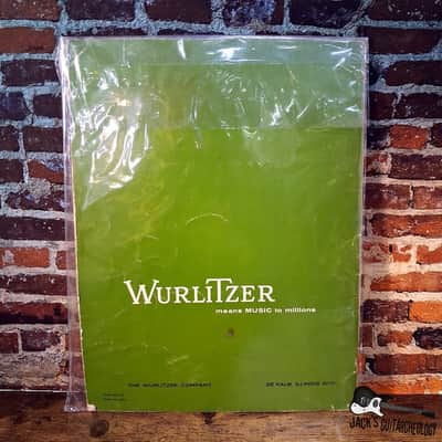 Wurlitzer 4030 / 4030R Model Owner's Manual (1970s Green) image 2