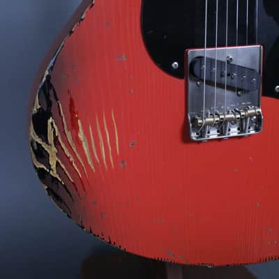 Novo Guitars Serus T Fiesta Red/'64 3-Tone Sunburst Dealer LTD *Free Shipping in the US* image 7