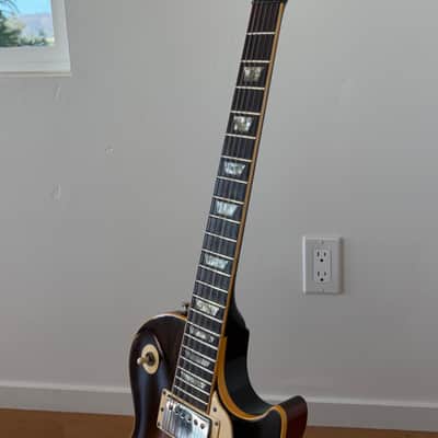 1986 Gibson Les Paul Standard – Dark Sunburst – Tim Shaw – Chainsaw Case image 6